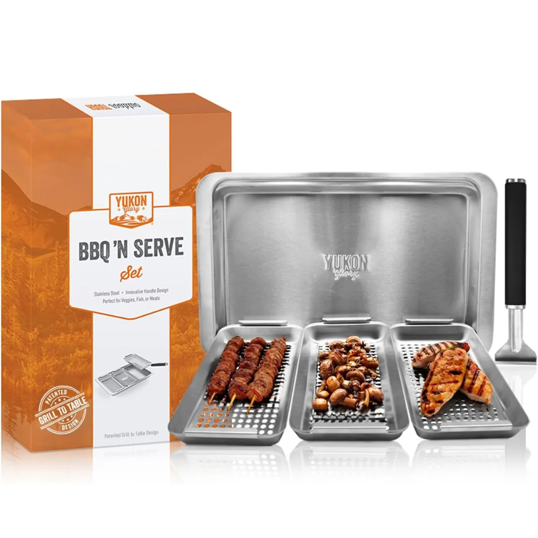 Grill Basket Set Includes Grilling Grill Basket Set Includes Grilling