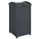 Hideaway 33 Gallon Rectangular Garbage Trash