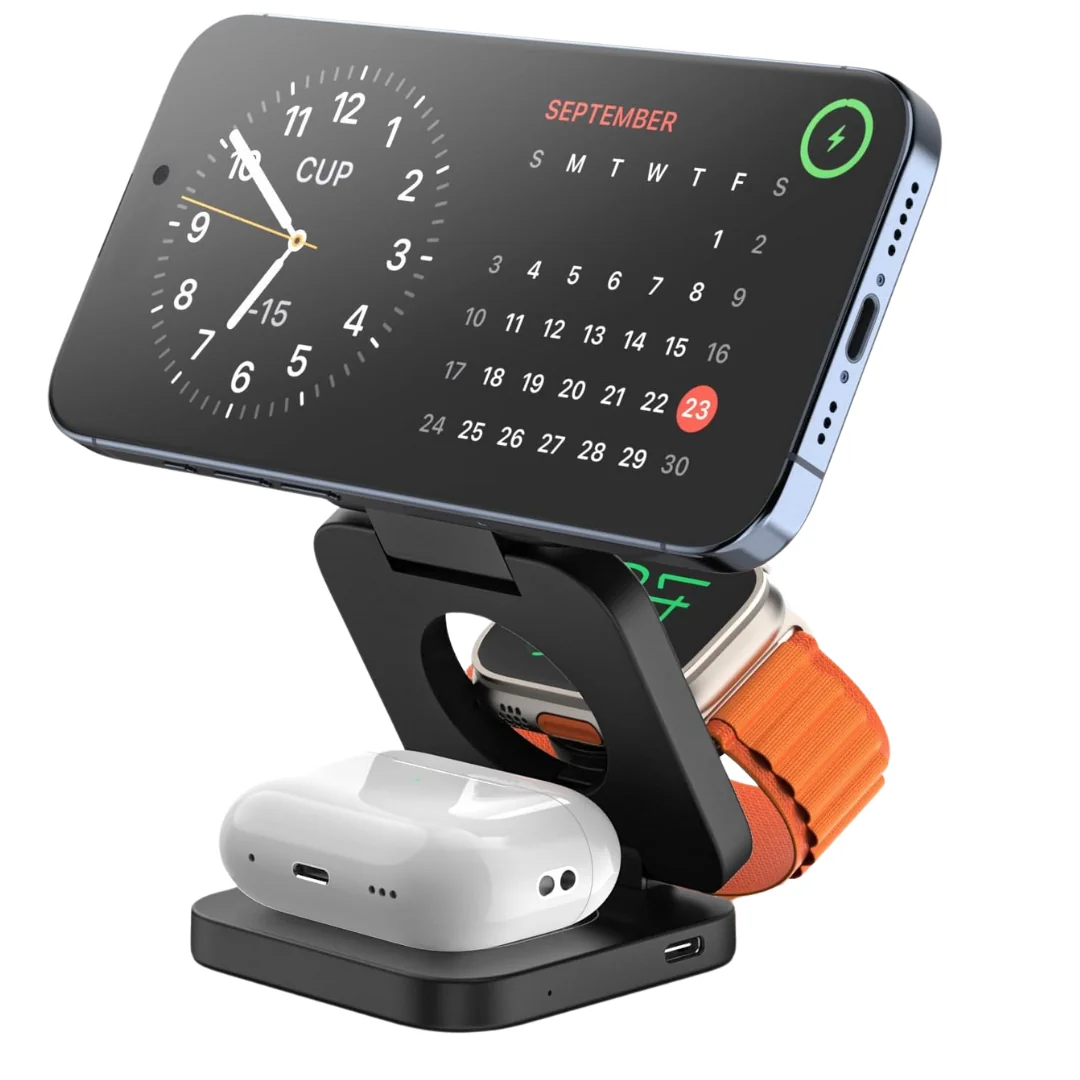 Magnetic Foldable In Charging Station Magnetic Foldable in Charging Station