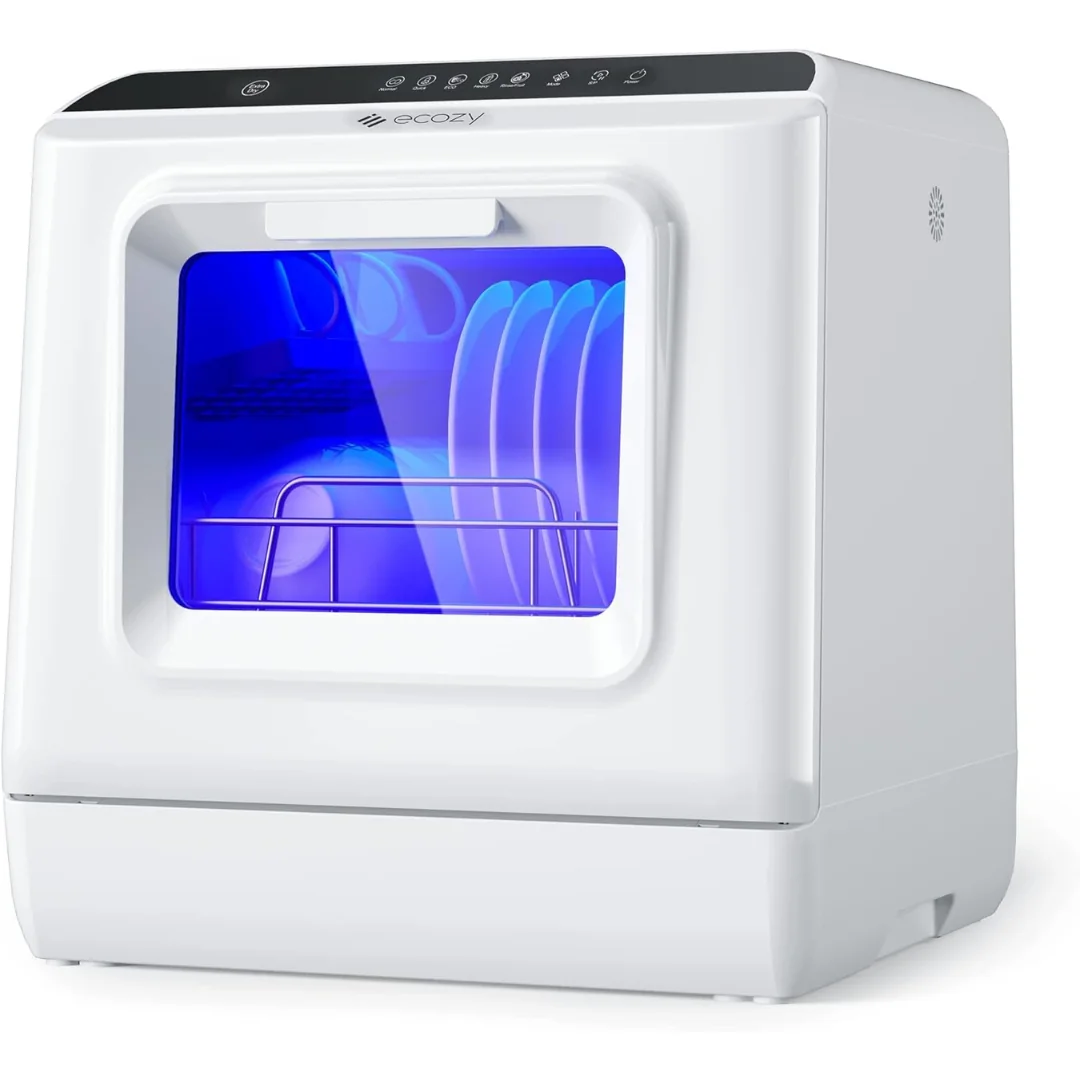 Mini Dishwasher with a Built in L Water Tank