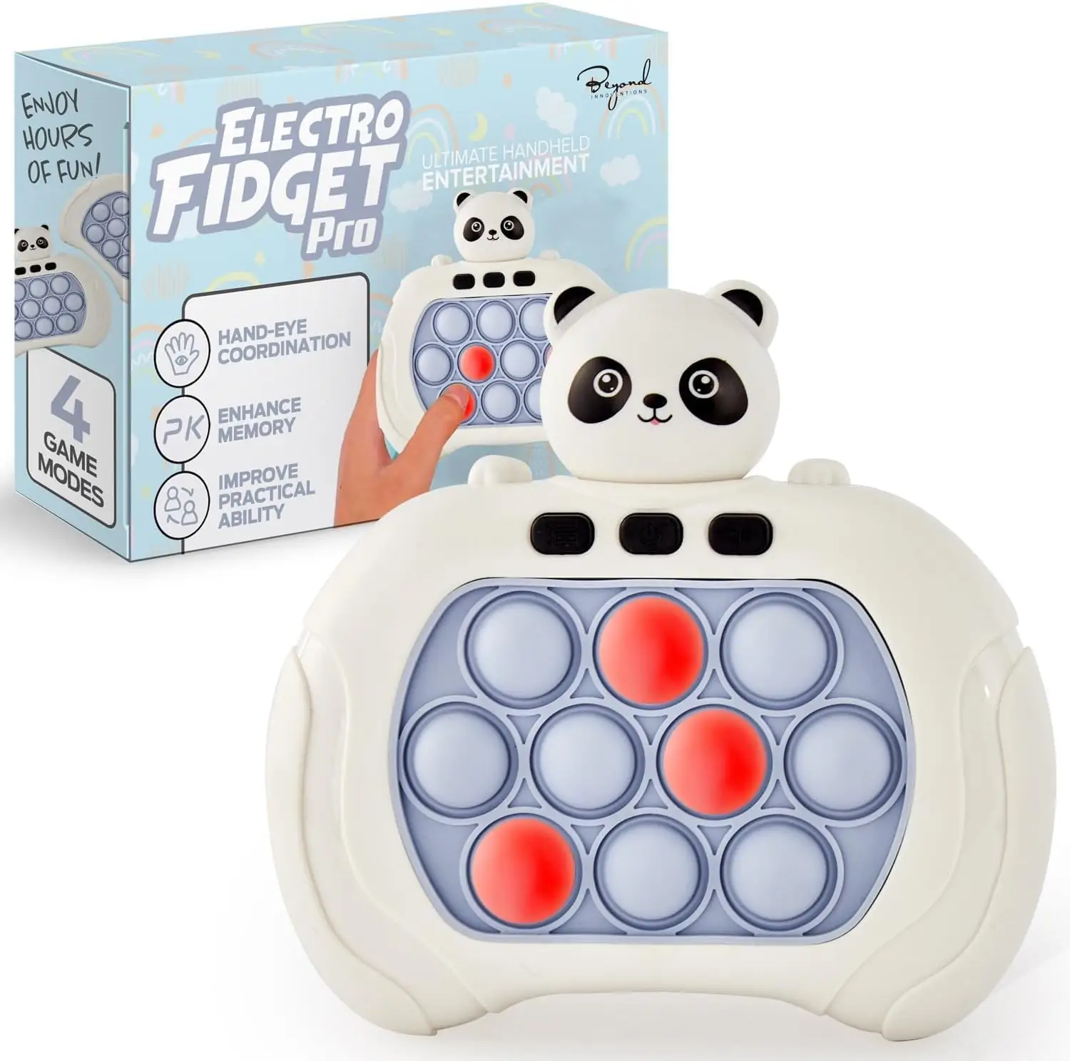 Pop It Game Light Up Fidget Toy Pop It Game Light Up Fidget Toy