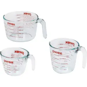 Pyrex Glass Measuring Cup Set