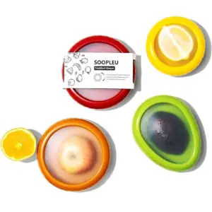 Set of Reusable Storage Containers for Fridge