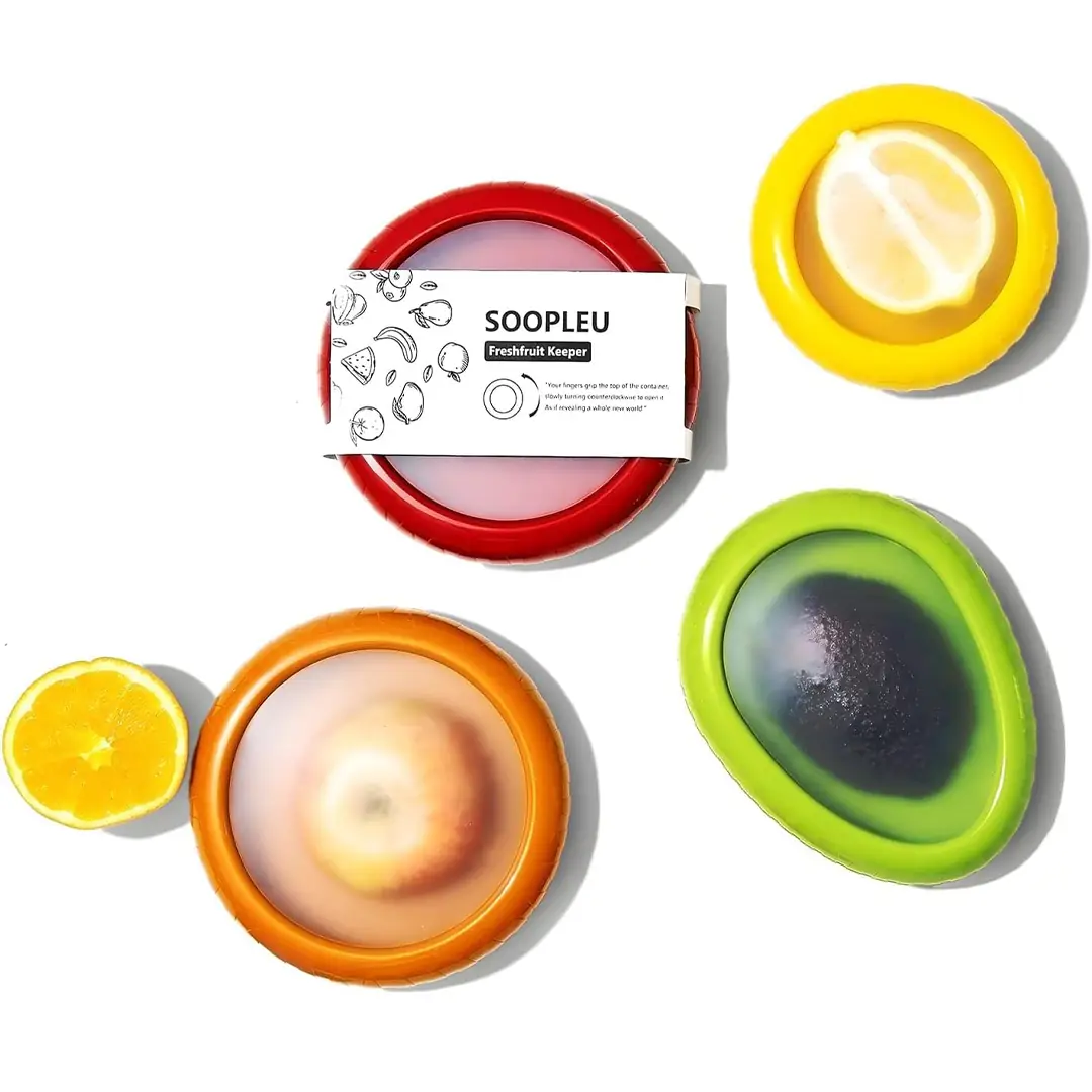 Set Of Reusable Storage Containers For Fridge Set of Reusable Storage Containers for Fridge