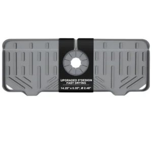 Silicone Faucet Handle Drip Catcher Tray Mat