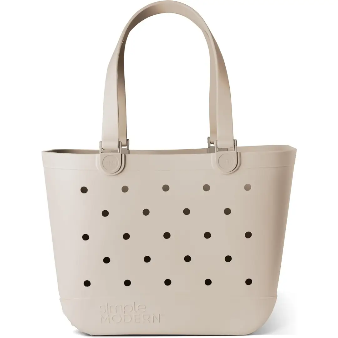 Simple Modern Beach Bag Rubber Tote