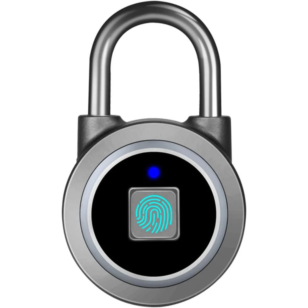 Smart Padlock with Keyless Biometric