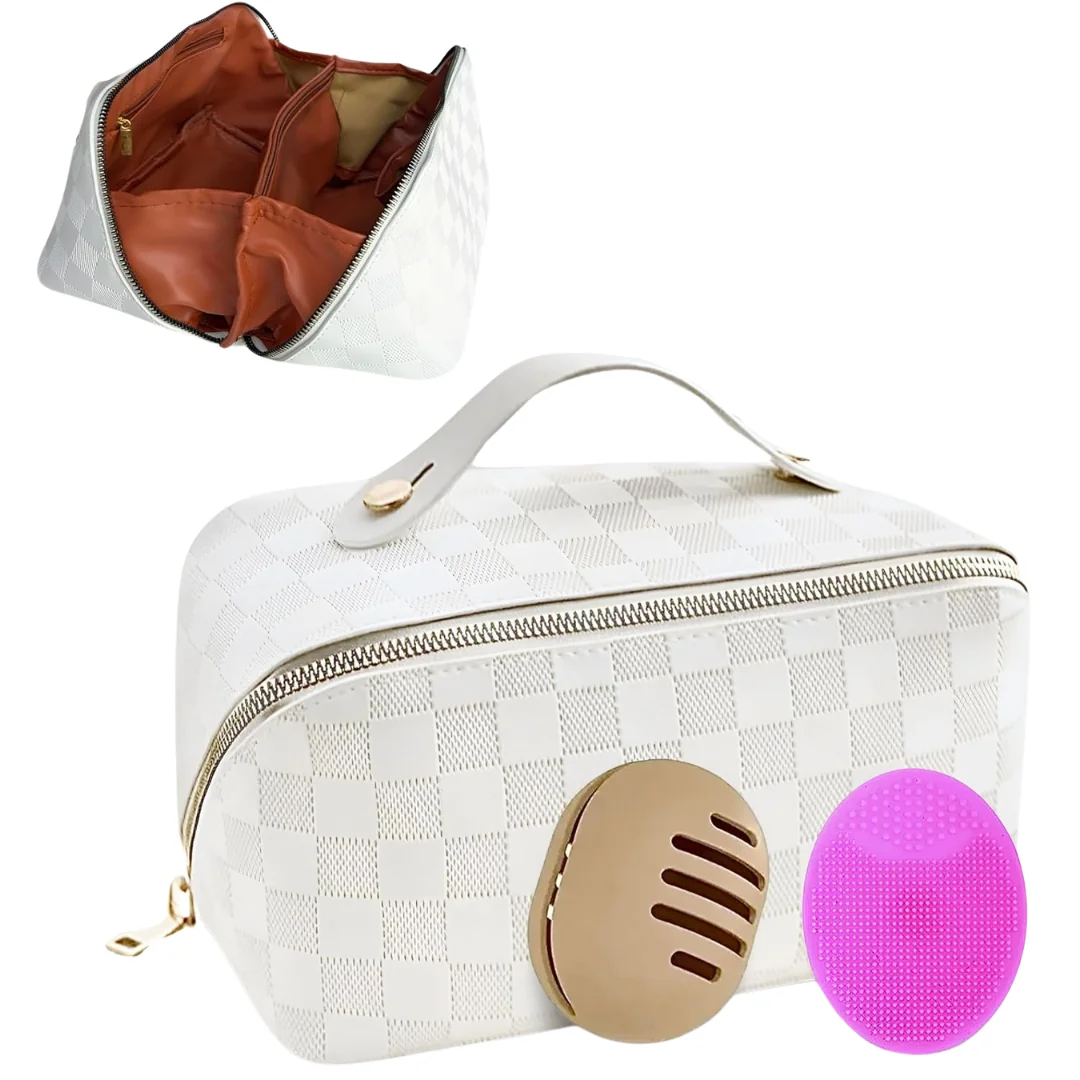 Travel Make Up Bag with Compartments