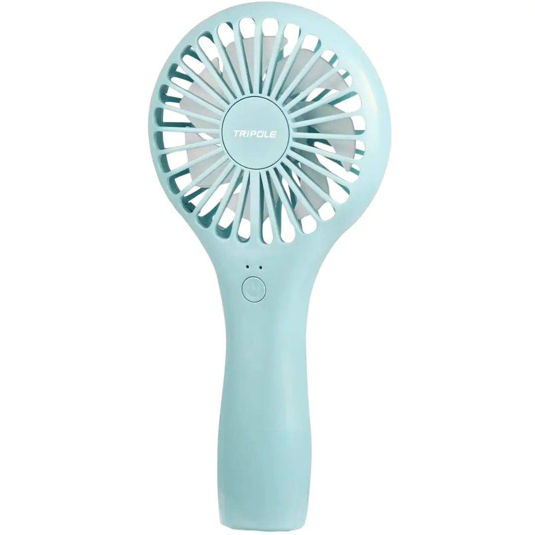 TriPole Mini Handheld Fan Battery Operated