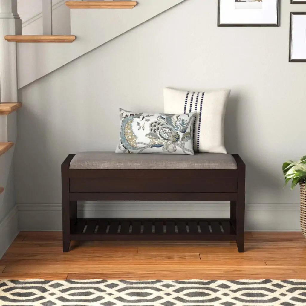 Understair Bench entryway